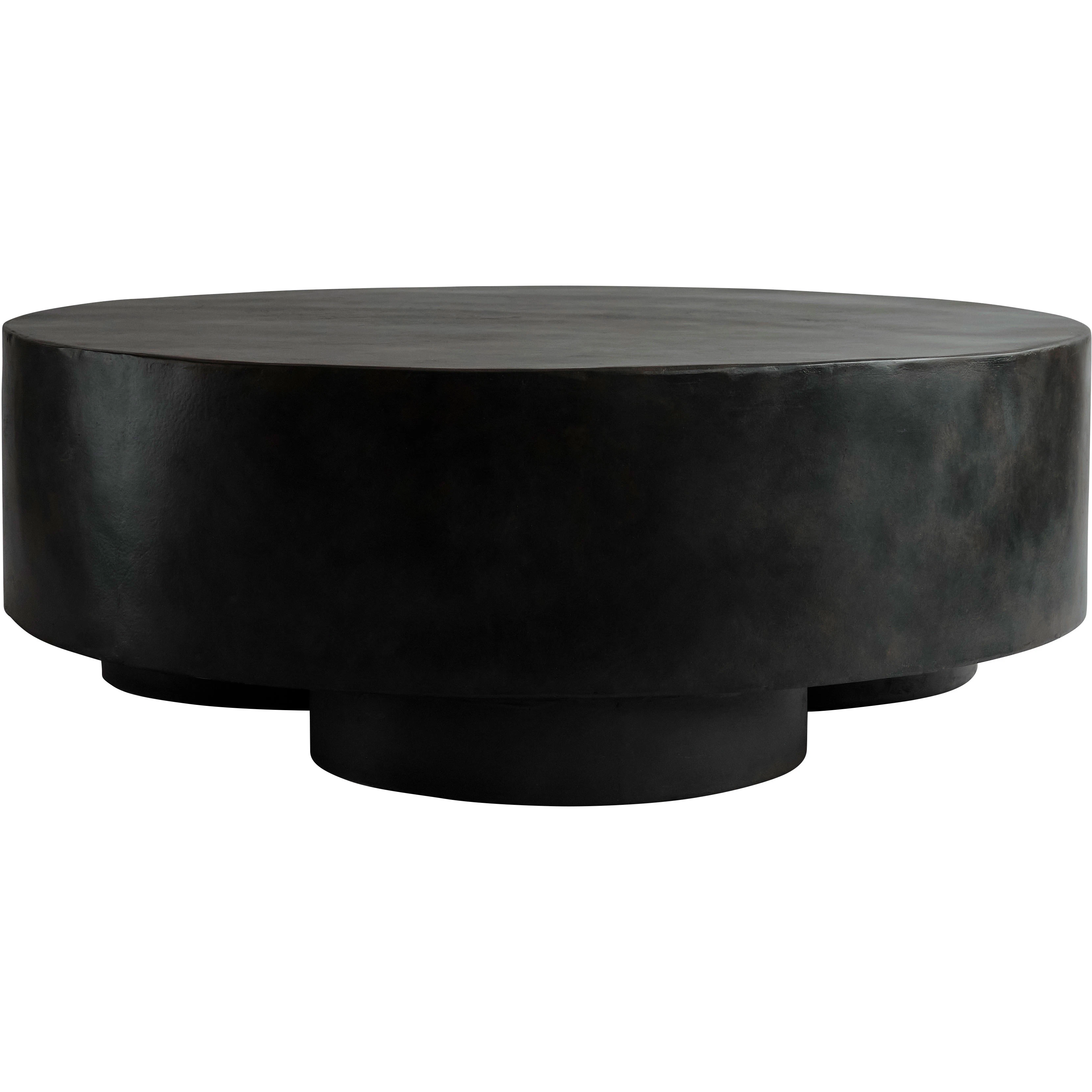 101 Copenhagen Big Foot Soffbord 110x110 Cm - Soffbord Fiberbetong Kaffe