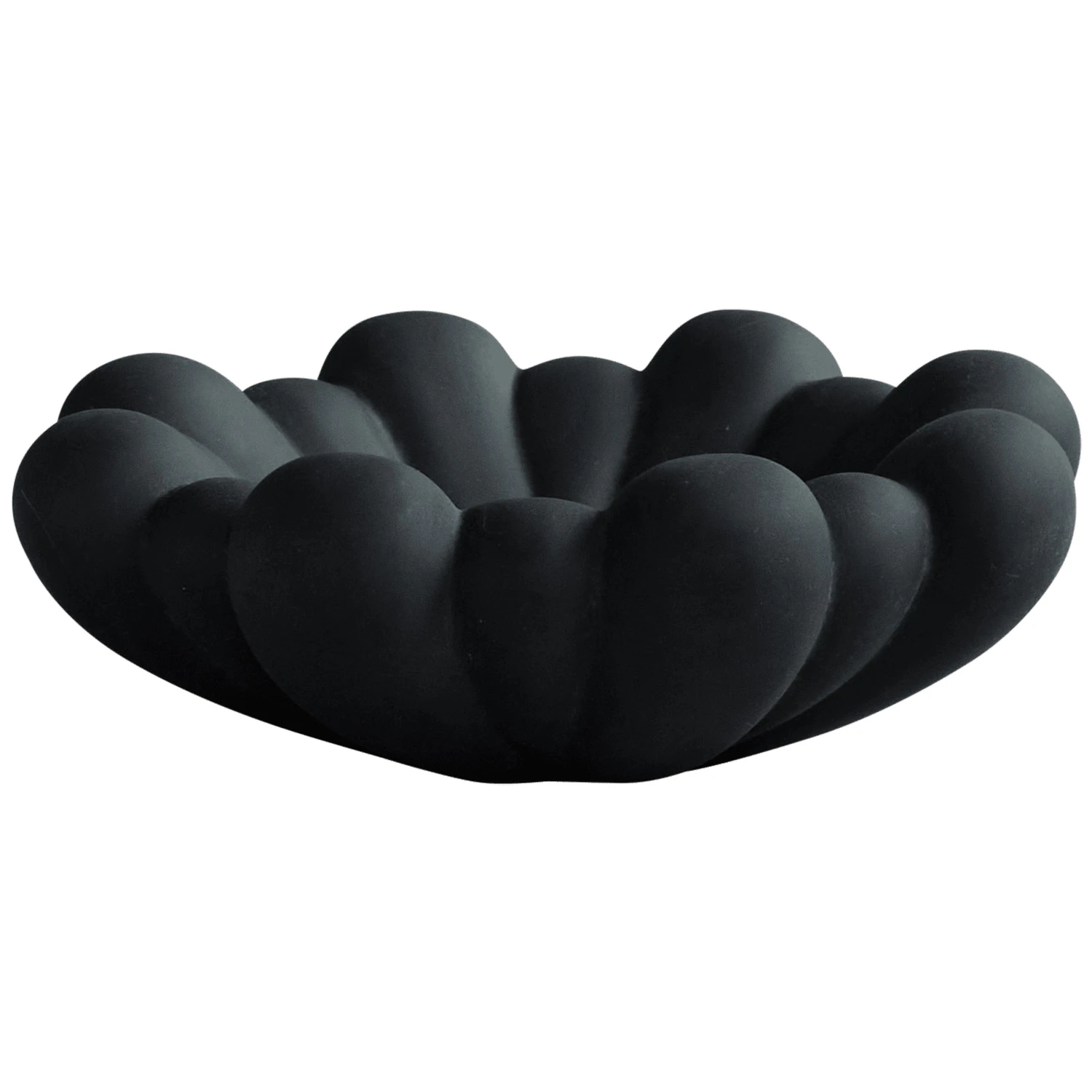 101 Copenhagen Bloom Bricka 28.5 Cm - Uppl&auml;ggningsfat Keramik Svart
