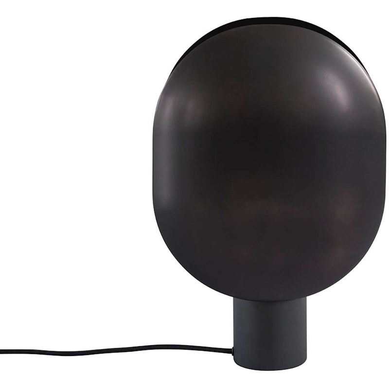 Clam Table Lamp Bordslampa, Burned Black