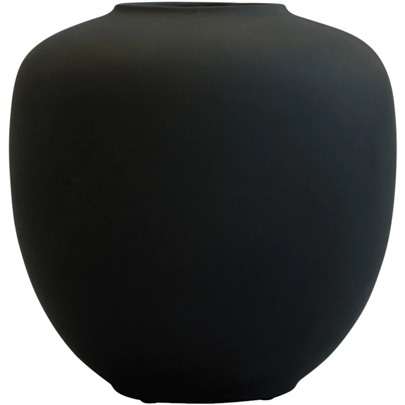 Sunao Vas Ø25 cm, Svart