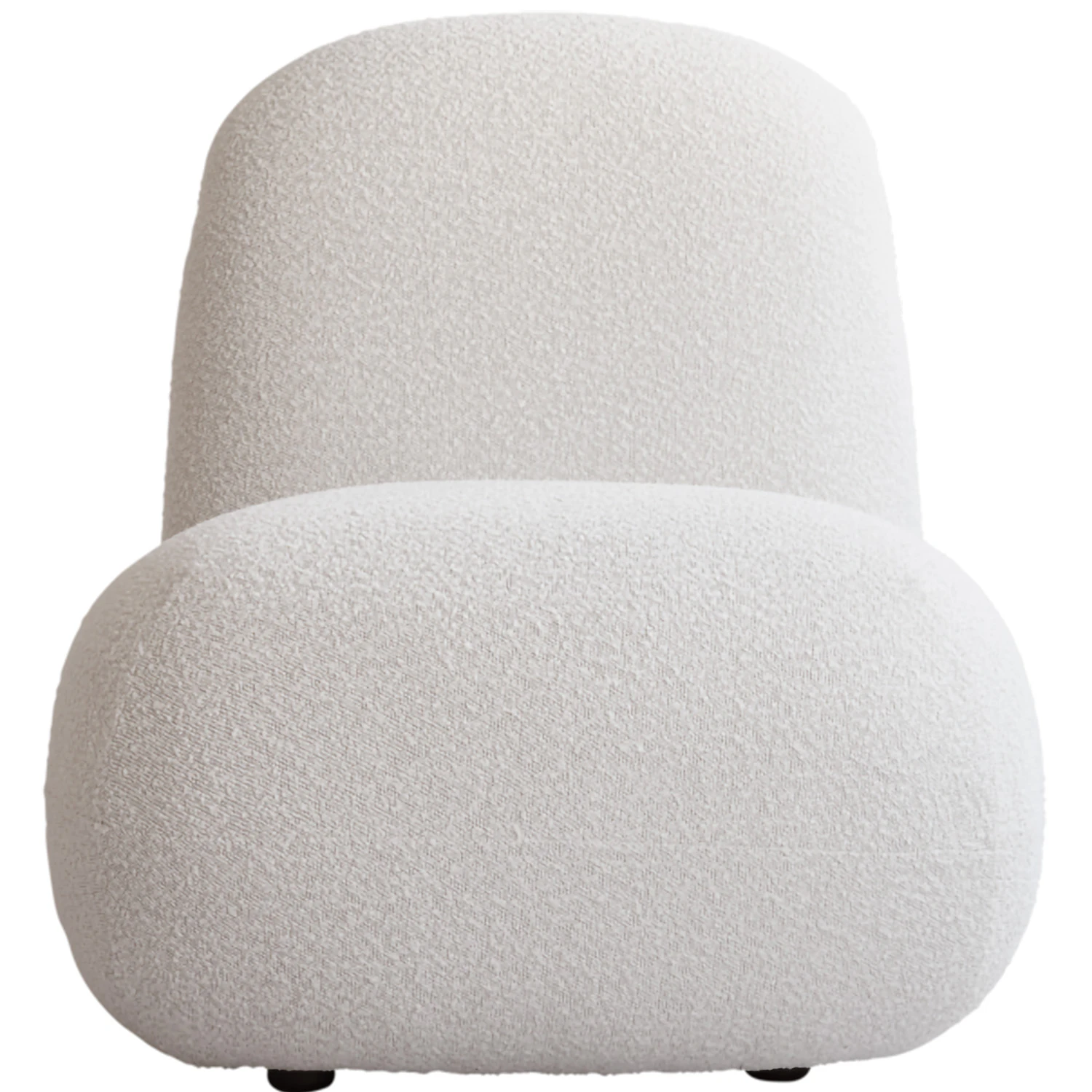 101 Copenhagen Toe Flat F&aring;t&ouml;lj - Boucl&eacute; Off-White