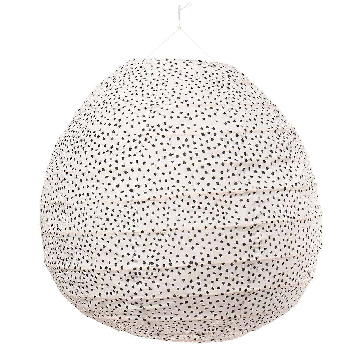 A World Of Craft Fleck Lampskärm /svart - Lampskärmar Bomull Vit