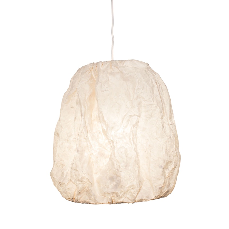WRINKLE Lampskärm S, naturvit