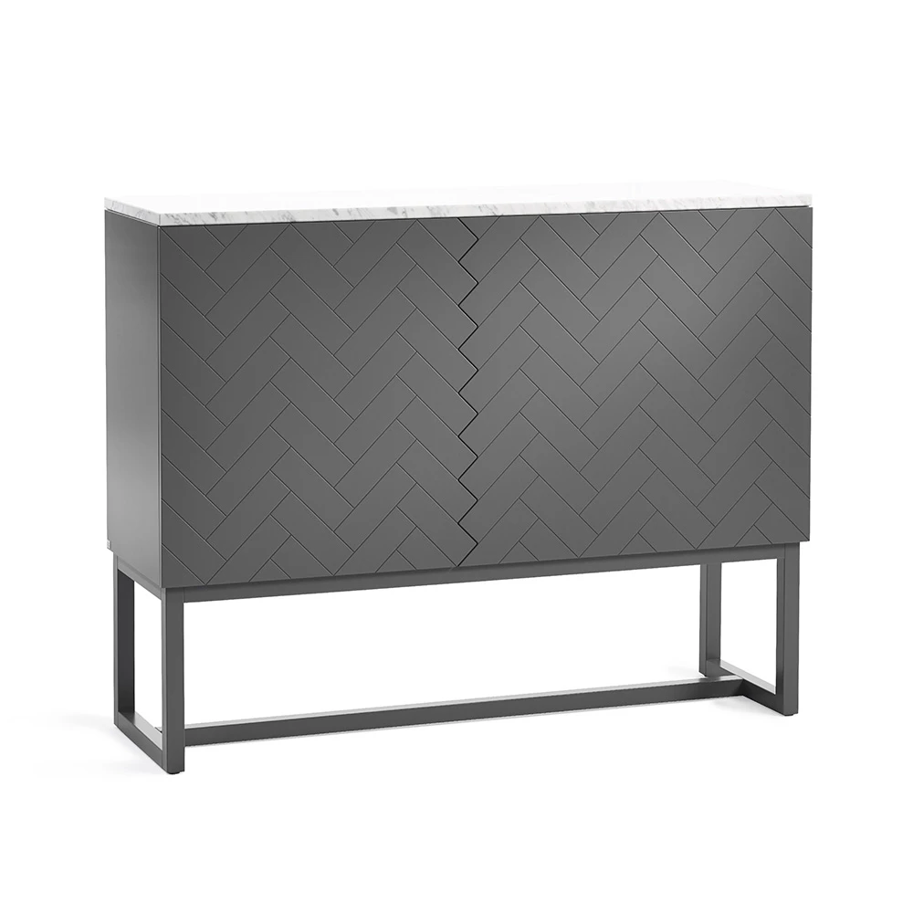 A2 Story Skap / / Marmor - Sk&aring;p & vitrinsk&aring;p Ek Gr&aring;