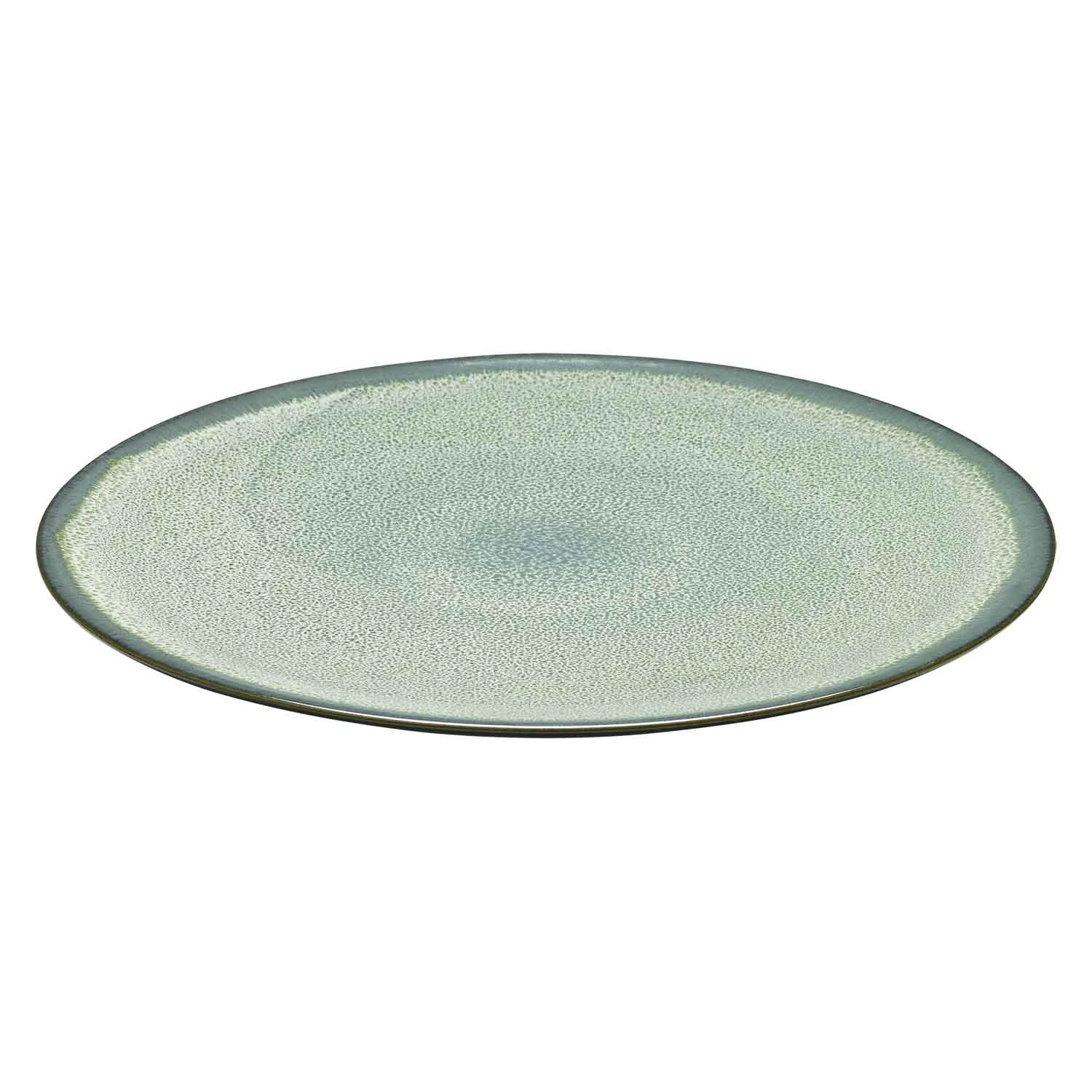 aida ceramic workshop tallrik 26 cm lärka - stengods grågrön