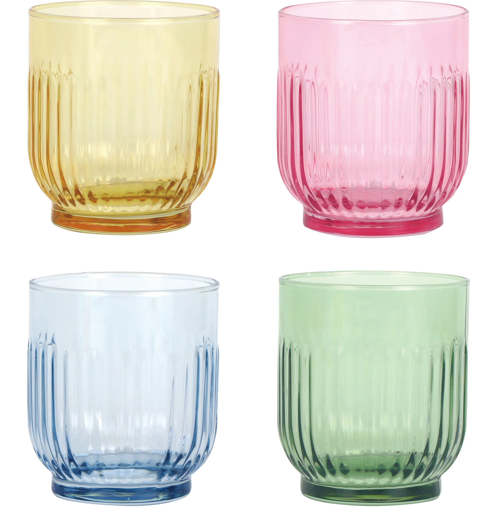 aida groovy 33 cl 4-pack - dricksglas glas multi