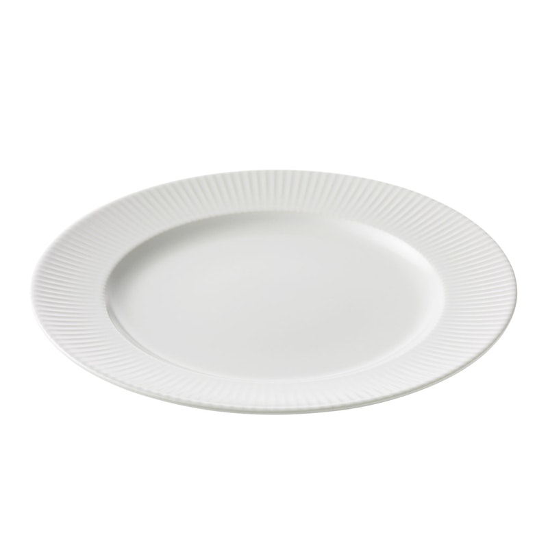 Groovy Middagstallrik 27 cm, Vit