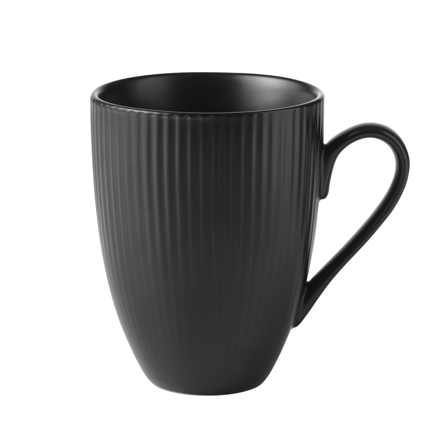 Aida Groovy Mugg 30 Cl - Kaffekoppar Stengods Svart