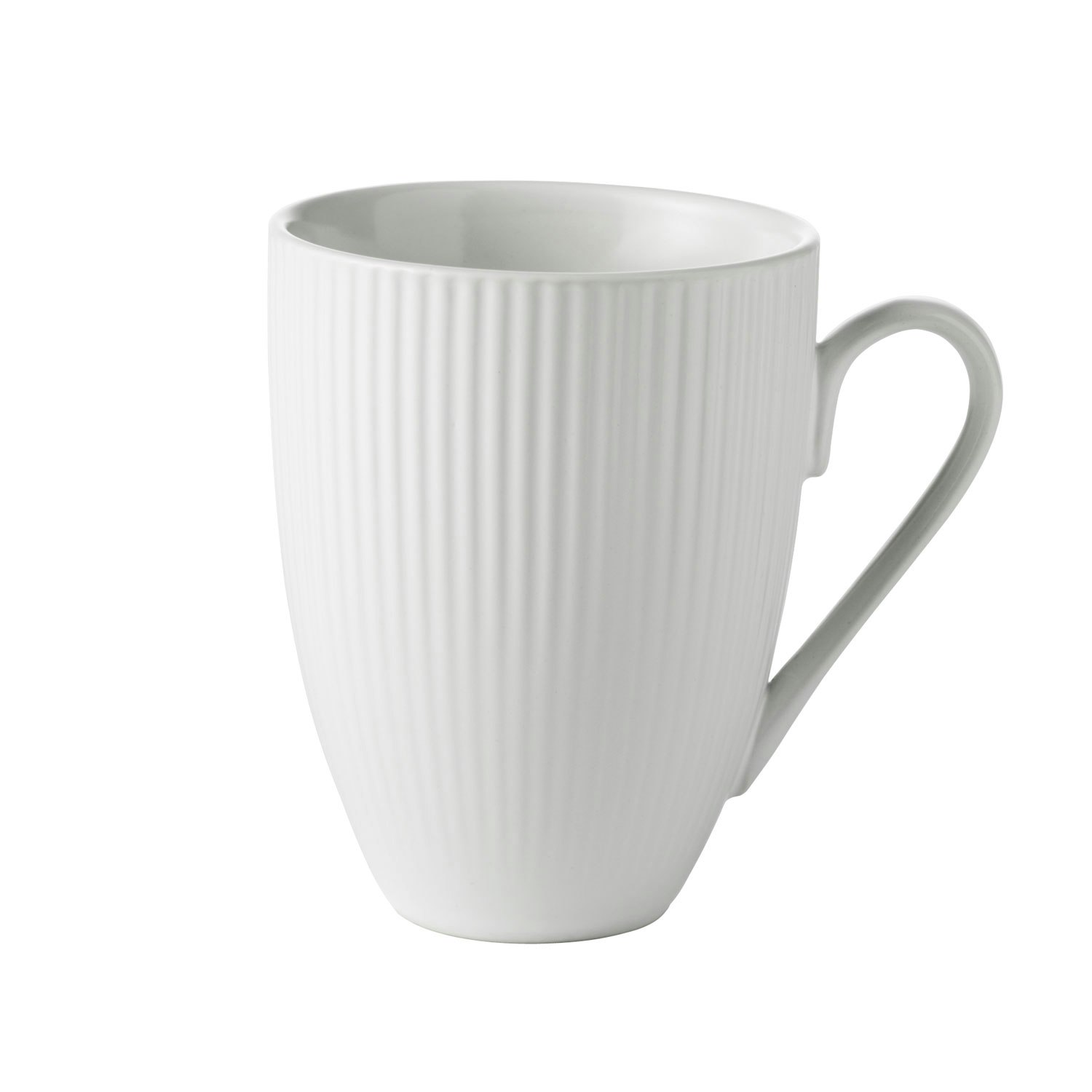 Aida Groovy Mugg 30 Cl - Kaffekoppar Stengods Vit