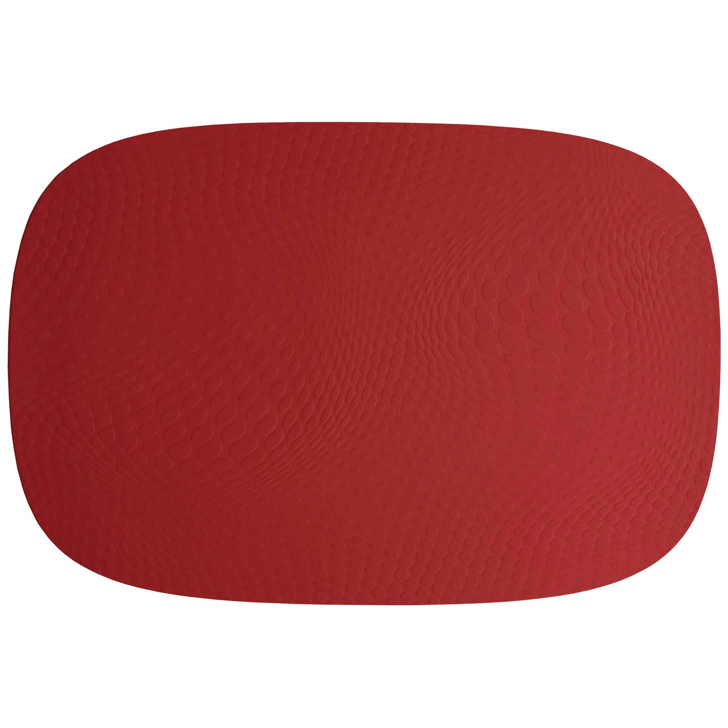 Aida Karim Rashid Bordstablett 30,6x45 Cm - Bordstabletter & Glasunderlägg Återvunnet Läder Chili