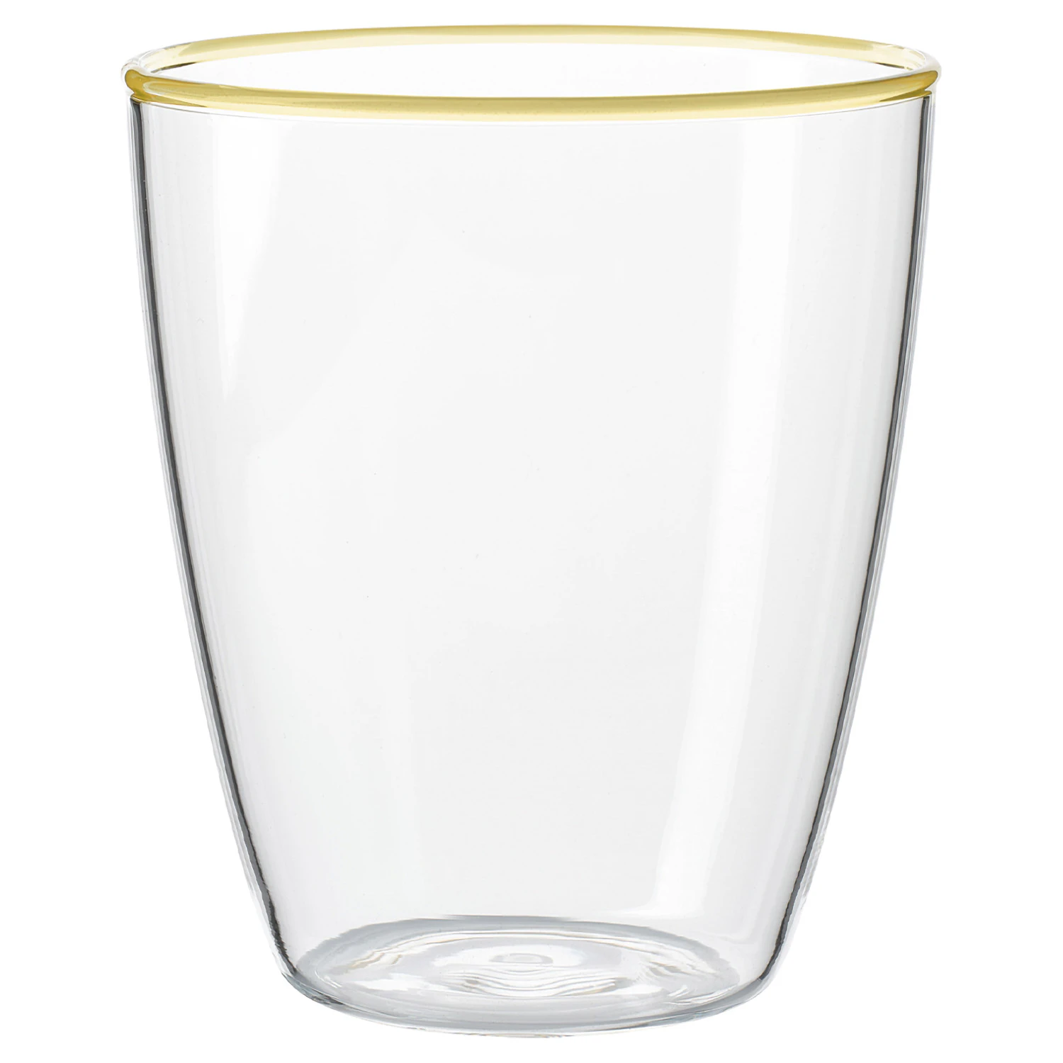 aida life in colour art glas 29 cl lemon - dricksglas borosilikatglas citrongul