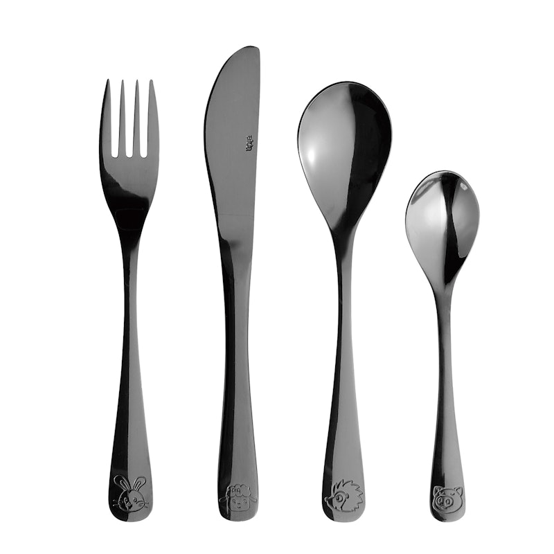 Mini Barnbestick 4-pack, Svart
