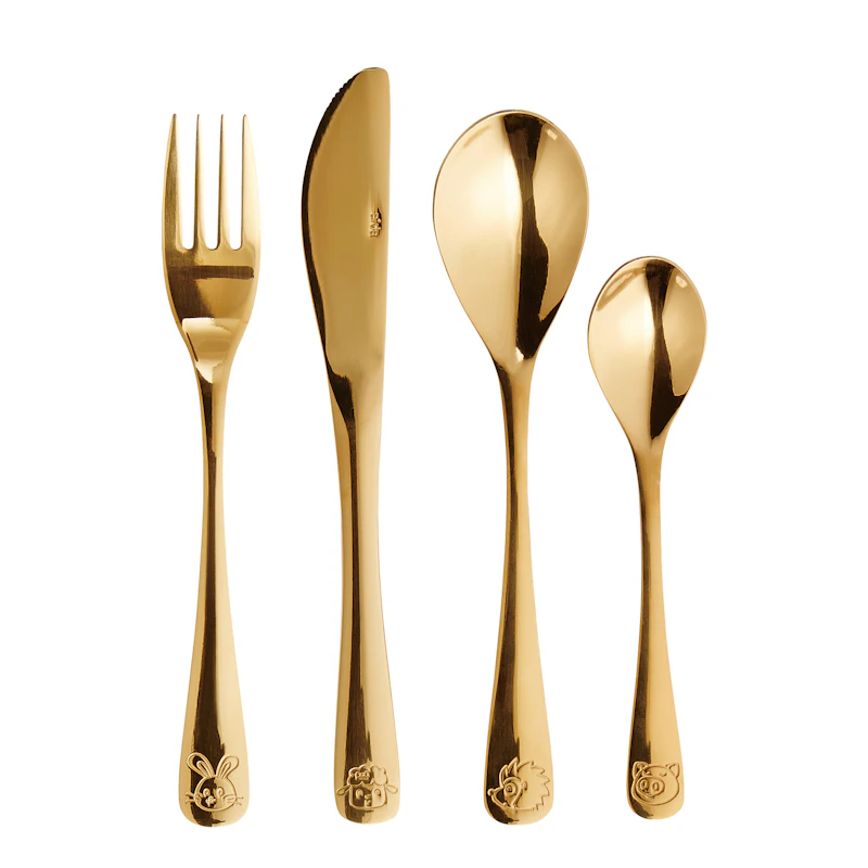 Mini Barnbestick 4-pack, Guld