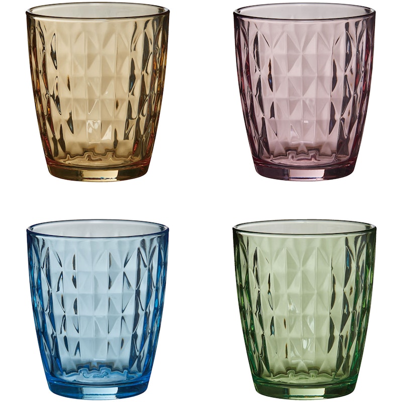 Mosaic Dricksglas 34 cl, 4-pack