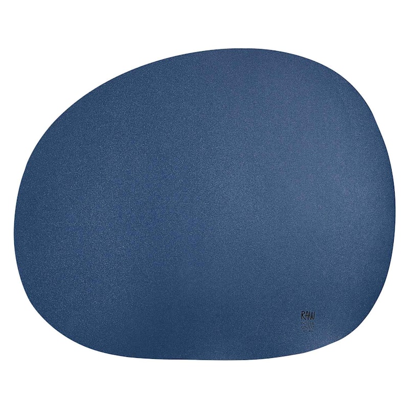 Raw Organic Bordsunderlägg 33,5x41 cm, Insignia Blue