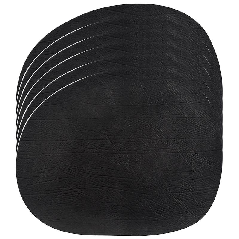 Raw Buffalo Bordstablett 6-pack, Svart