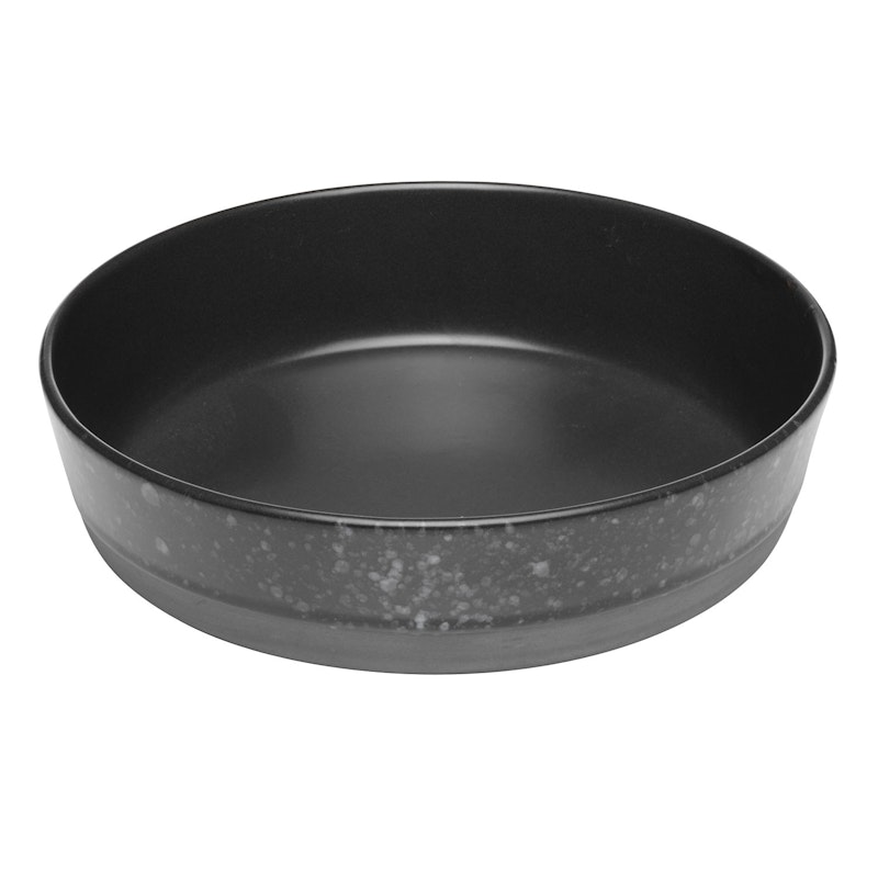 Raw Djup Tallrik 19,4 cm, Svart