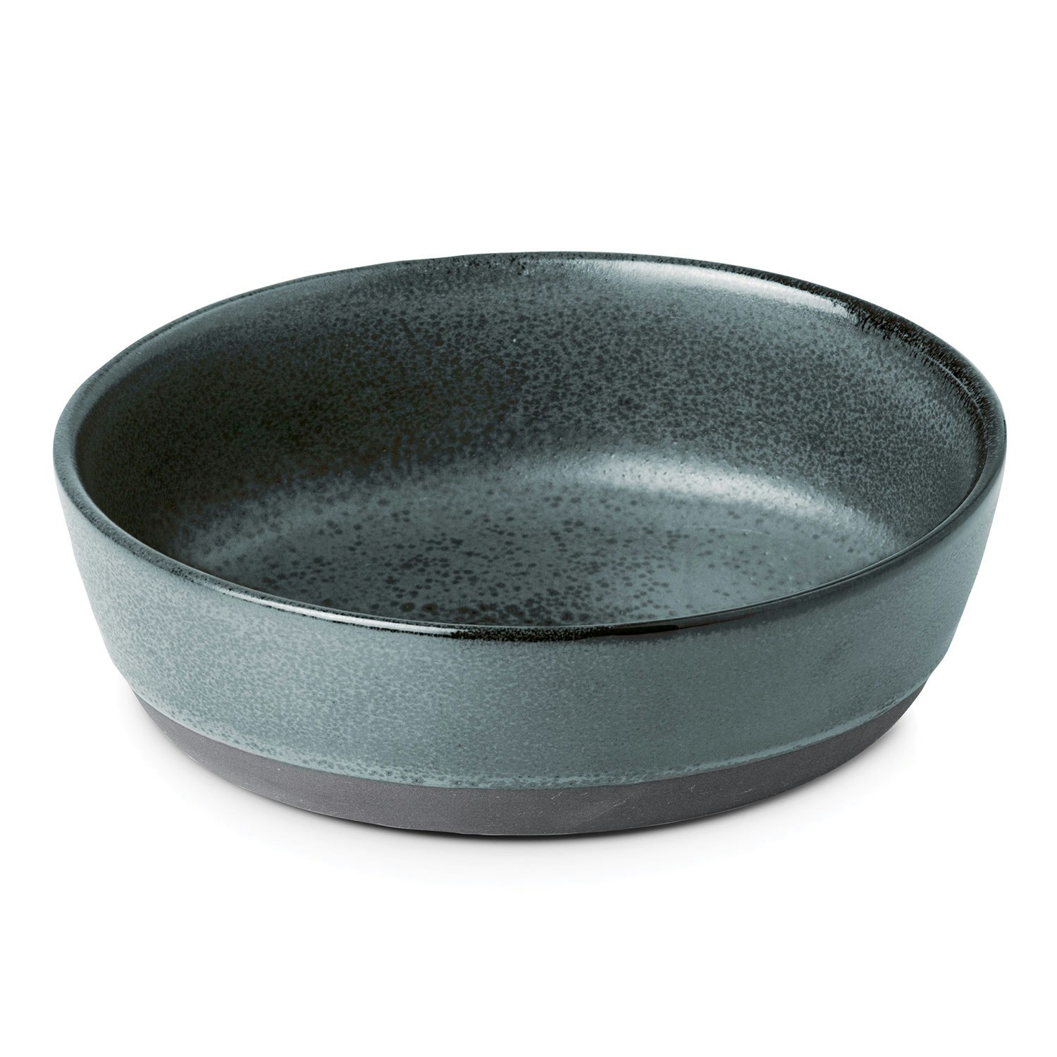 aida raw djup tallrik 19,4 cm - stengods northern green