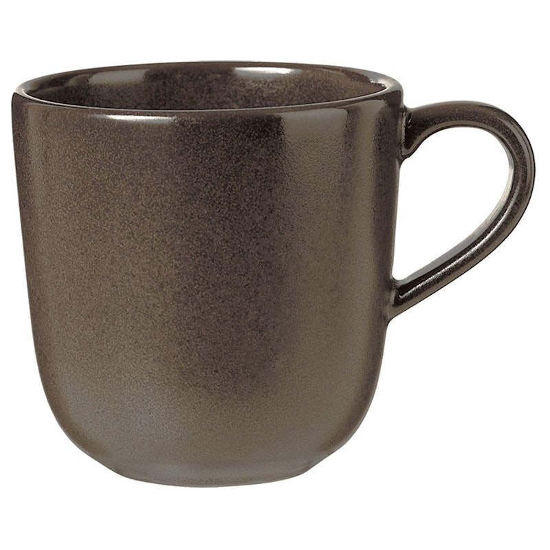 Raw Kaffemugg Med Handtag 20 cl, Metallic Brown