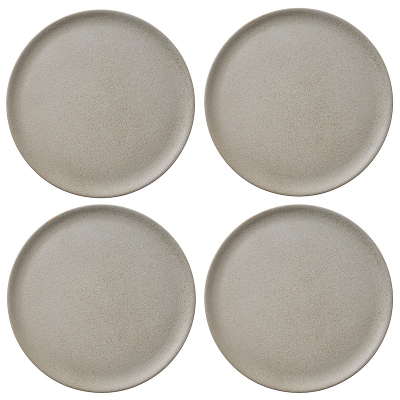 Raw Middagstallrik 28 cm 4-pack, Sandy Beige