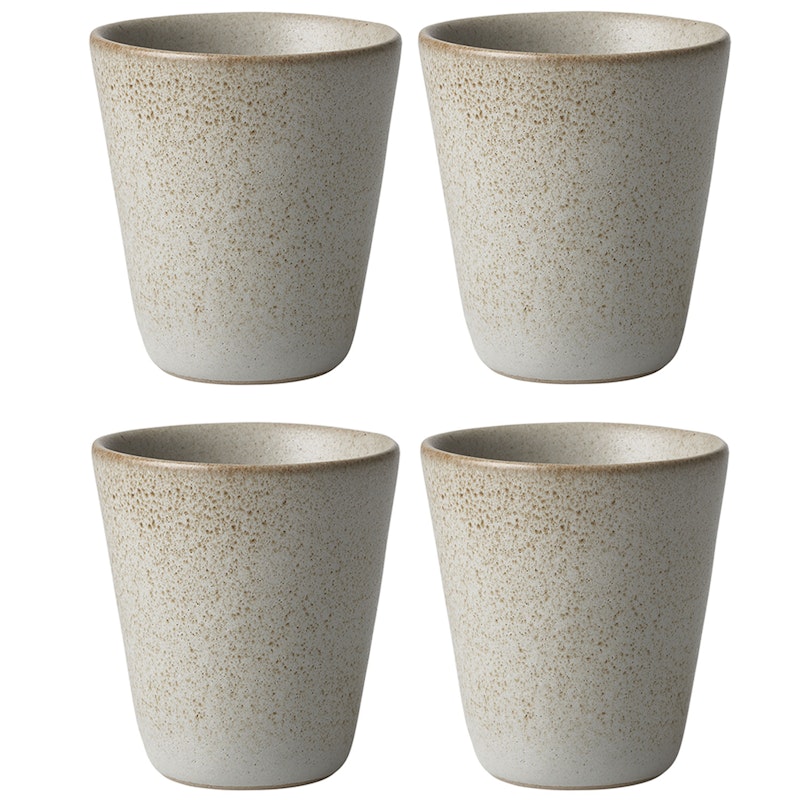 Raw Mugg 25 cl 4-pack, Sandy Beige