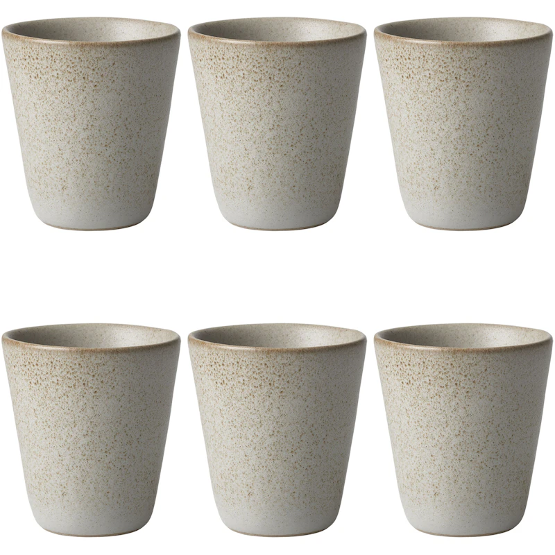 RAW Mugg 25 cl 6-pack, Sandy Beige