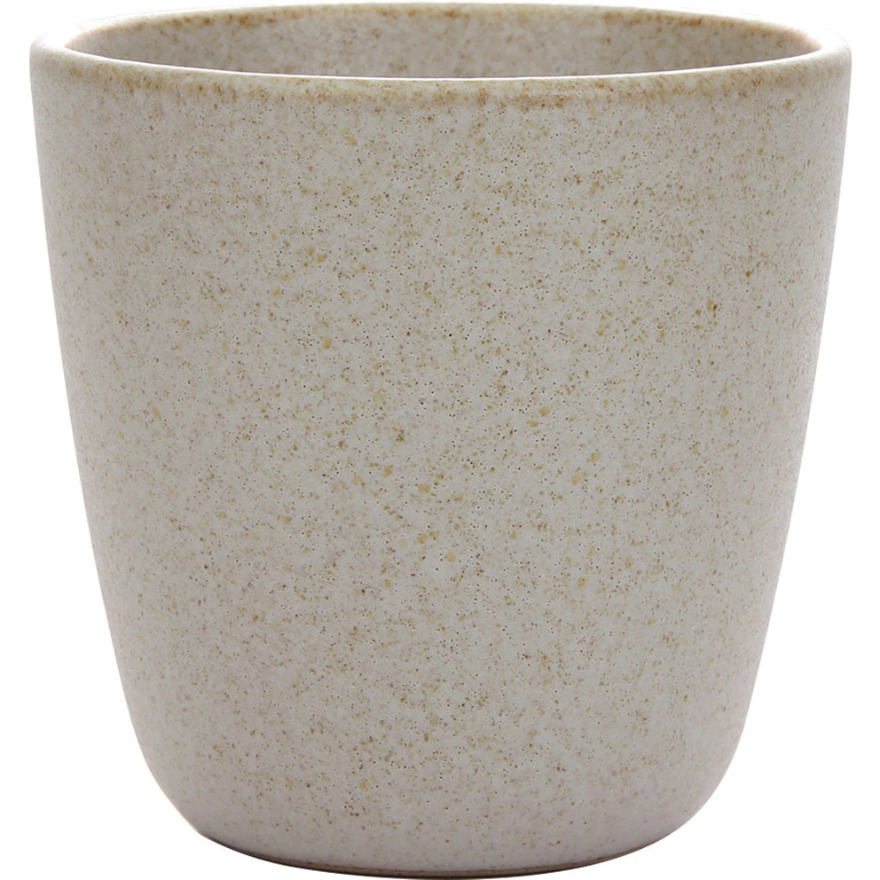 Aida Raw Mugg Utan Handtag 30 Cl - Kaffekoppar Stengods Sandy Beige