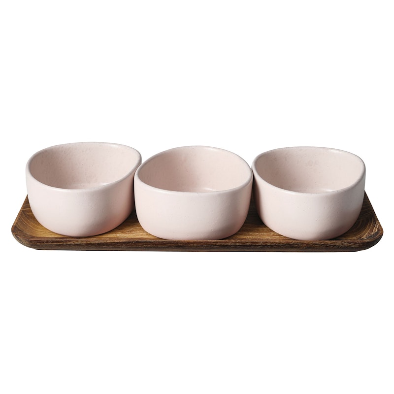 Raw Organic Skålar 3-pack, Nordic Nude