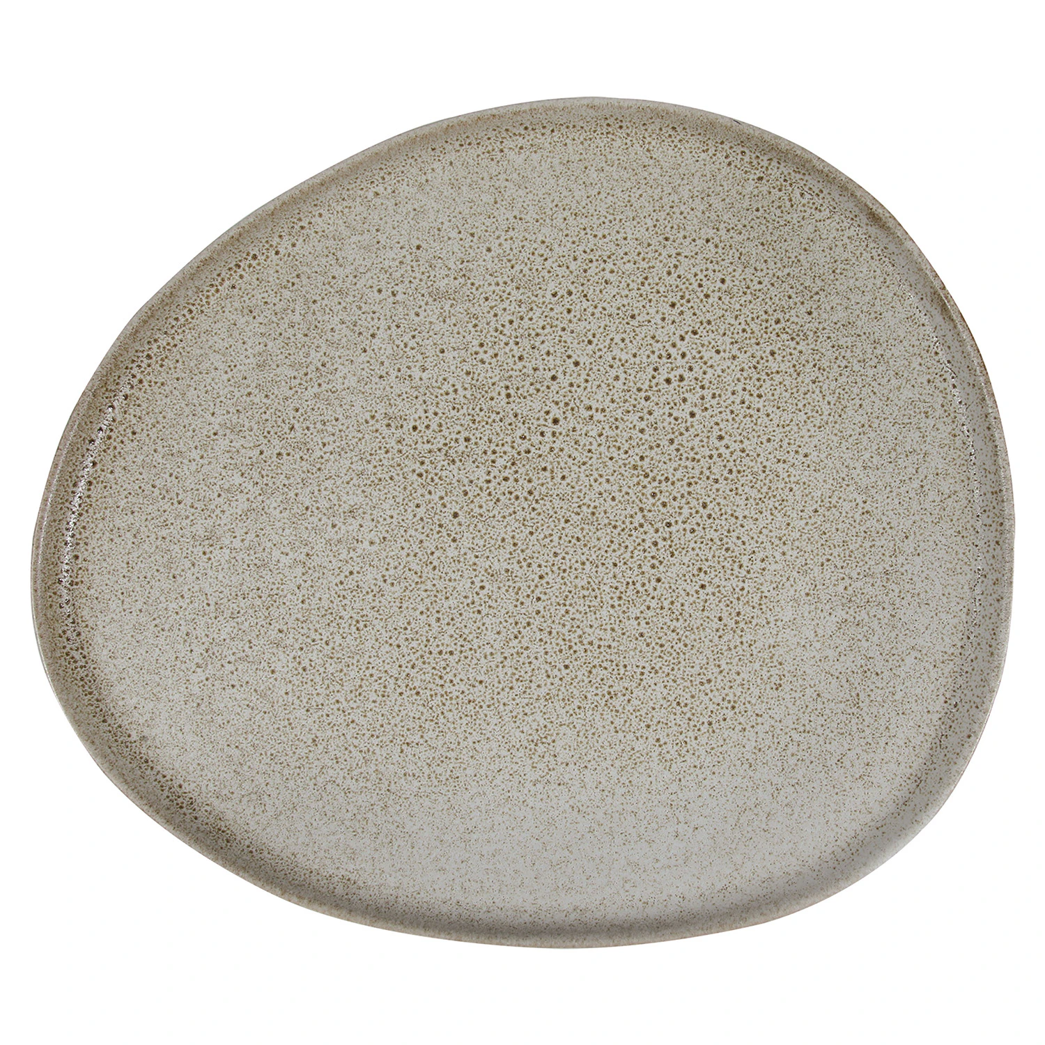 Aida Raw Organisk Tallrik 29 Cm - Stengods Sandy Beige