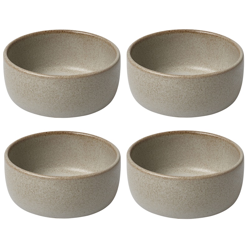 Raw Skål 13 cm 4-pack, Sandy Beige