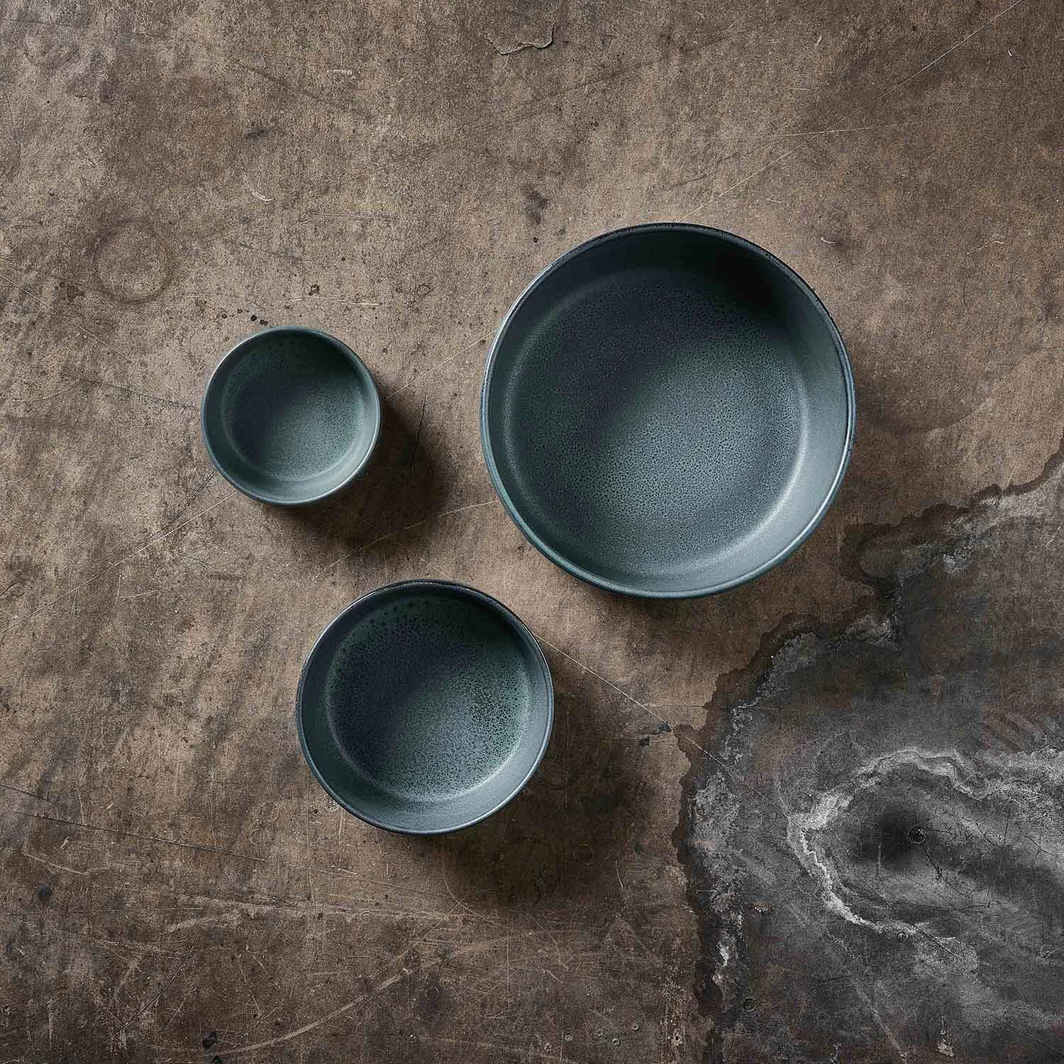 Aida Raw Skålset 3-pack, northern green från Aida, bild 2
