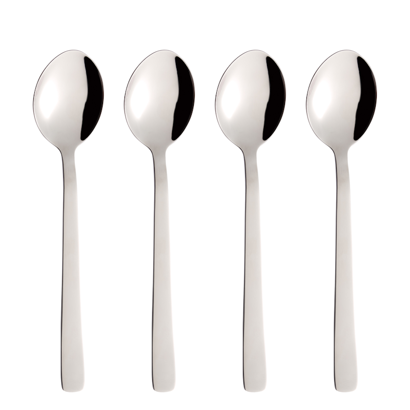 Raw Sked 4-pack, Rostfritt Stål