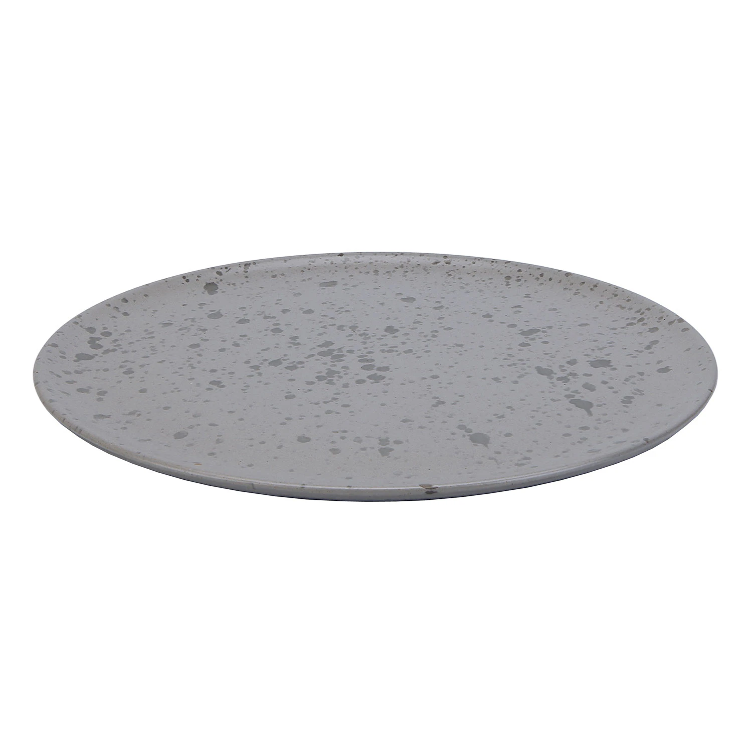 aida raw tallrik 23 cm - stengods grå