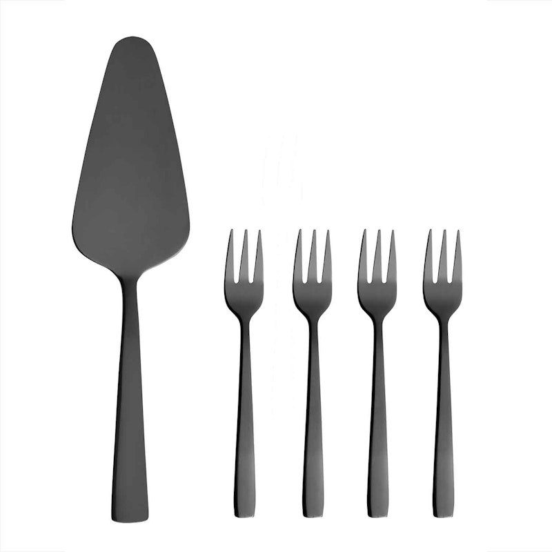Raw Tårtset 5-Pack, Svart