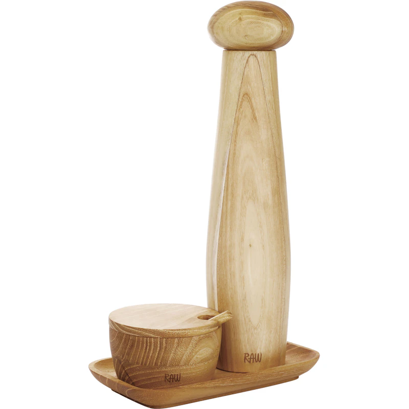 RAW Teak Salt- Och Pepparkvarnsset