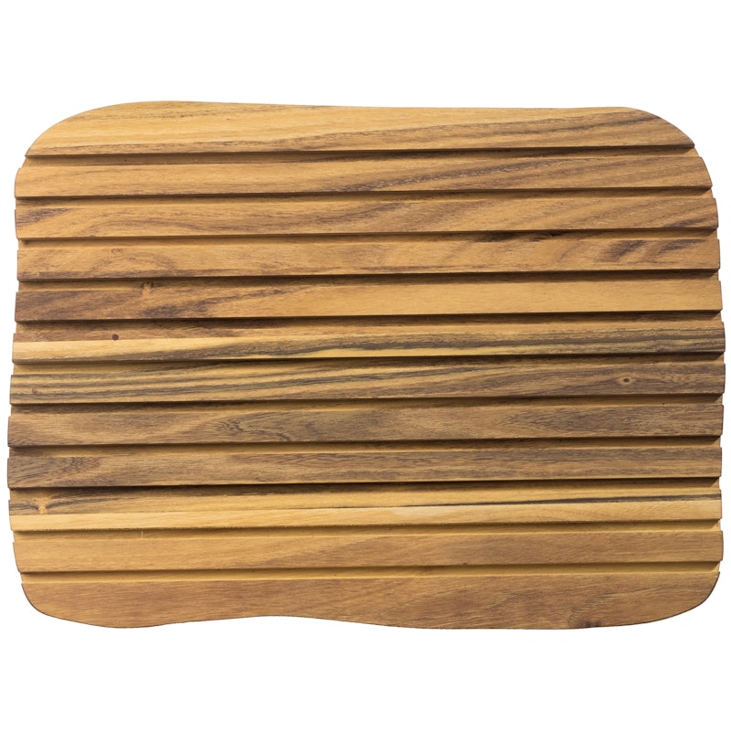 Raw Teak Skärbräda, 27x36 cm