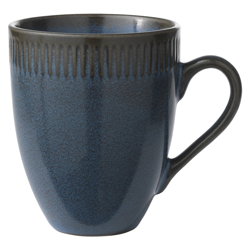 Relief Mugg 30 cl, Blå