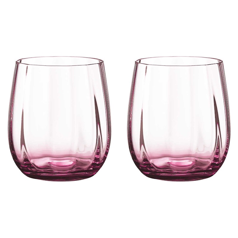 SØHOLM Sonja Dricksglas, 2-pack, Raspberry