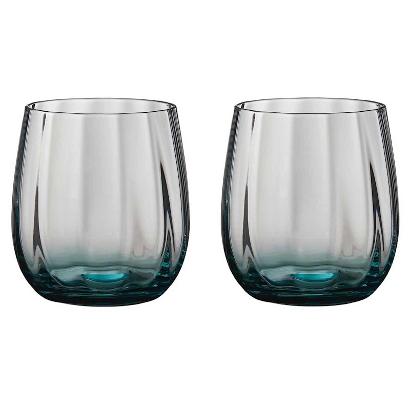 SØHOLM Sonja Dricksglas, 2-pack, Petrolblå