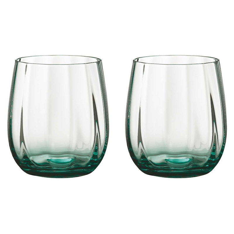 SØHOLM Sonja Dricksglas, 2-pack, Grön