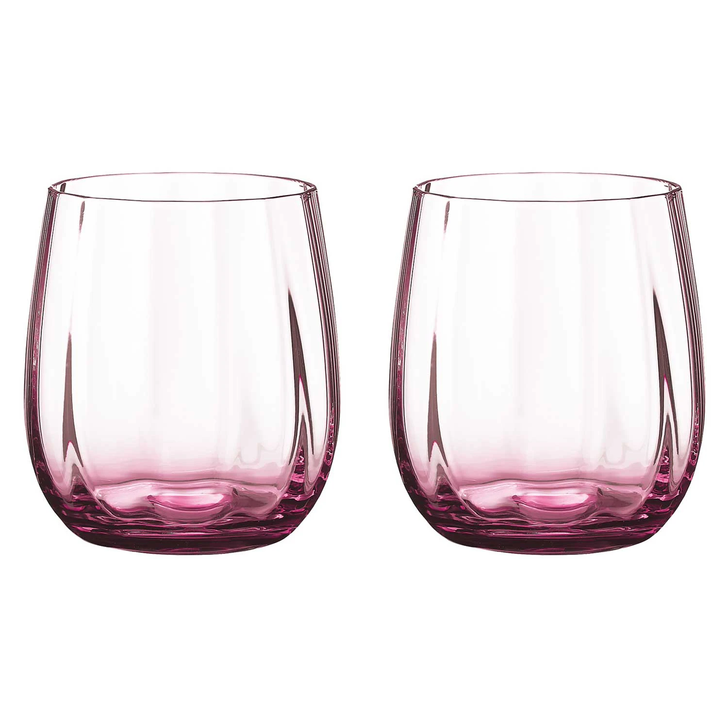 aida søholm sonja dricks 2-pack raspberry - dricksglas glas hallon