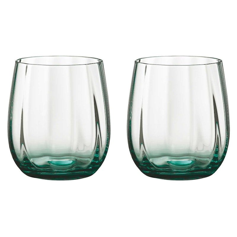 SØHOLM Sonja Dricksglas, 2-pack, Grön