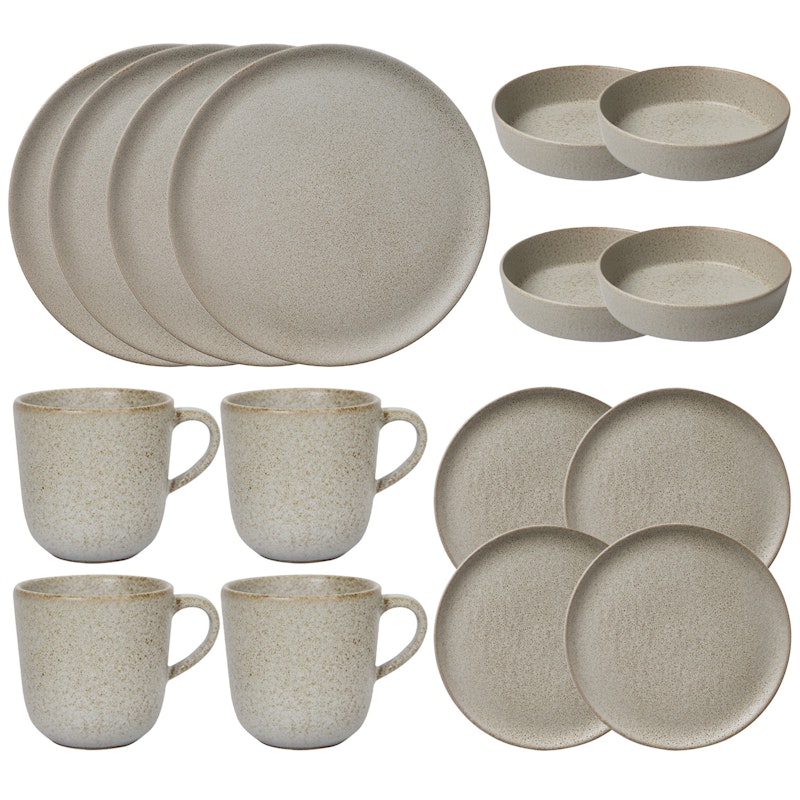 Raw Startset 16 Delar, Sandy Beige