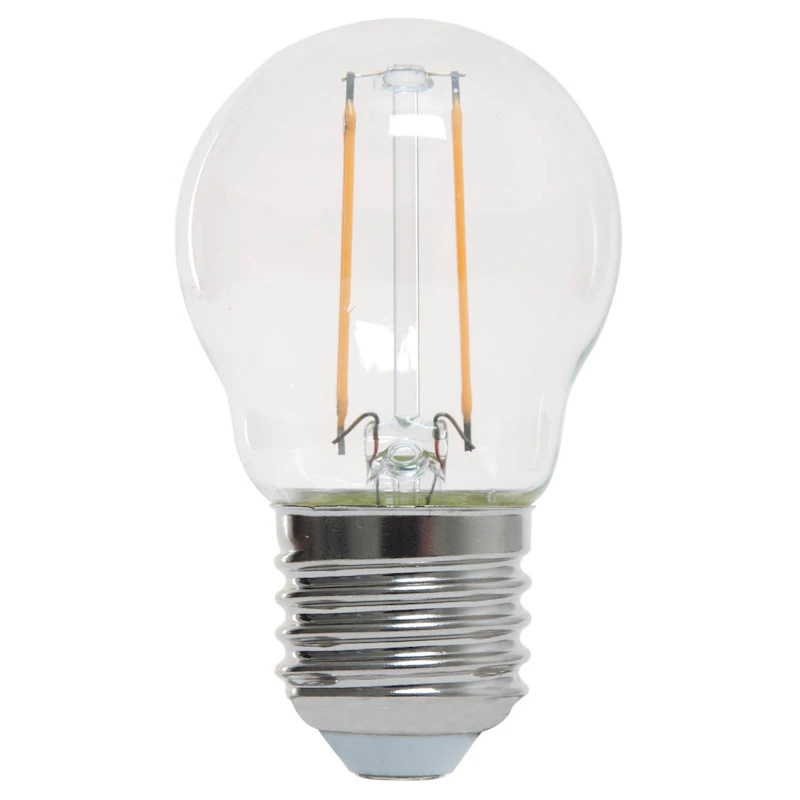 Filament LED E27 2700K 250lm 2,5W Klotlampa