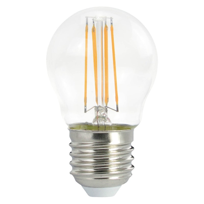 Filament LED E27, 2700K 470lm 4,5W Dimbar