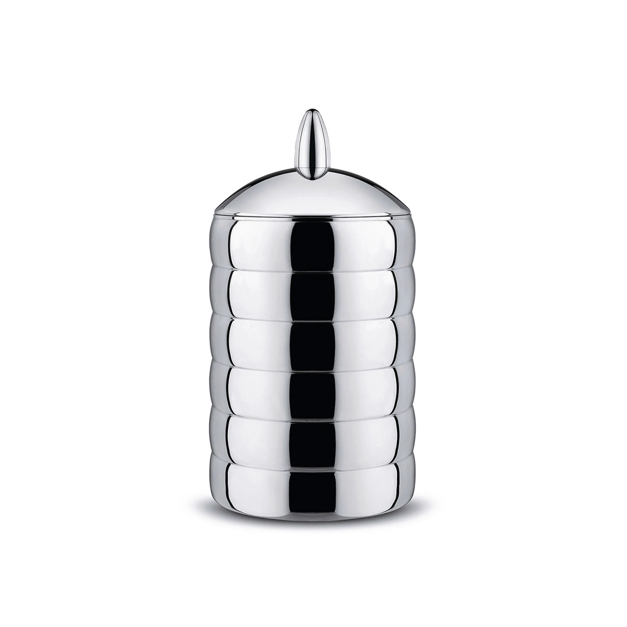 Alessi Kalisto Kitchen Box Bubblig - F&ouml;rvaringsburkar & lock Aluminium Rostfritt St&aring;l
