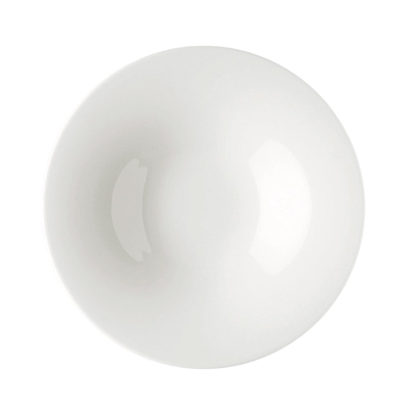 KU Sopptallrik 23 cm, Vit