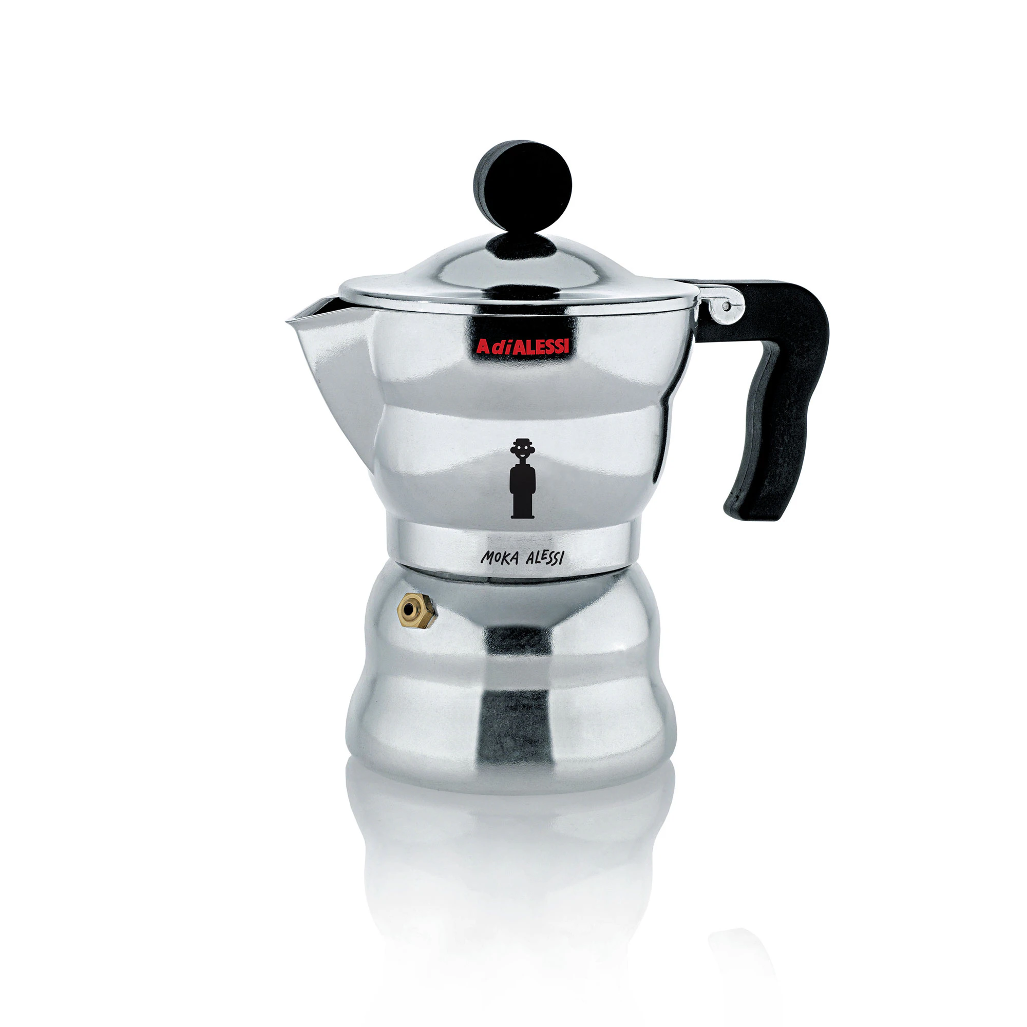 Alessi Moka Espressomaskin 15 Cl - Aluminium Krom
