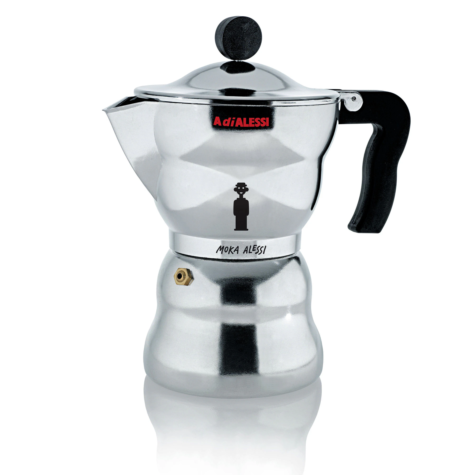Alessi Moka Espressomaskin 30 Cl - Aluminium Krom
