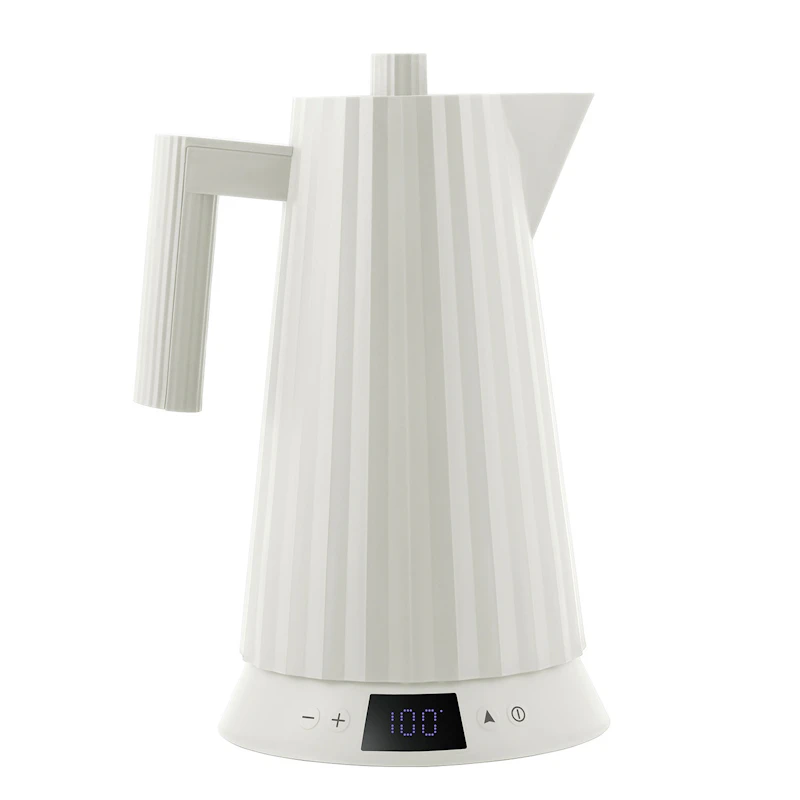 Plisse Vattenkokare, Vit